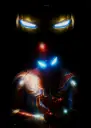 Iron Man X Spiderman | Metal Poster