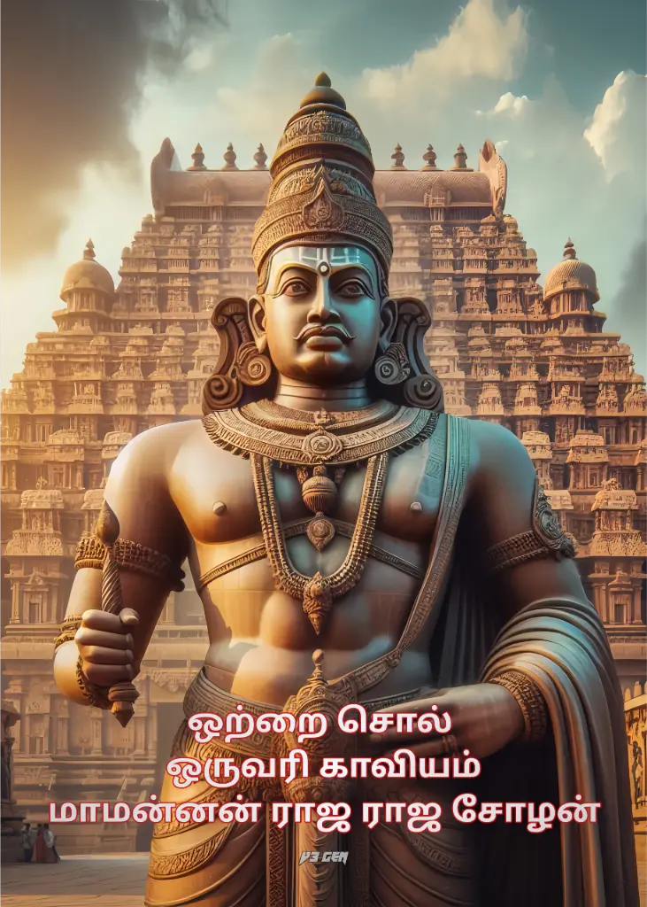 Raja Raja Cholan | Metal Poster