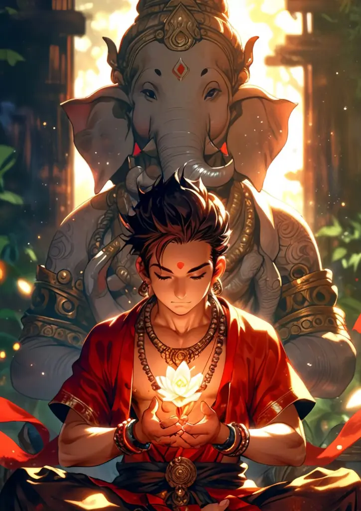 Lord Ganesha 01 | Metal Poster