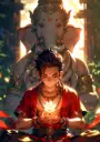 Lord Ganesha 01 | Metal Poster