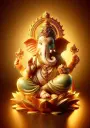 Lord Ganesha 03 | Metal Poster