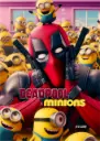 Deadpool X Minions | Metal Poster