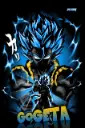 Gogeta 01 | Metal Poster