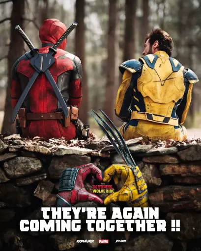 Deadpool & Wolverine 01 | Metal Poster