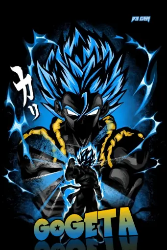 Gogeta 01 | Metal Poster