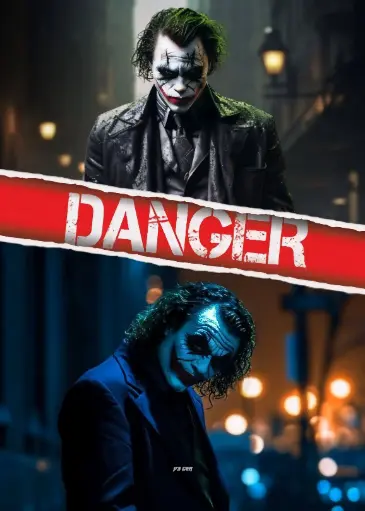 Joker 02 | Metal Poster