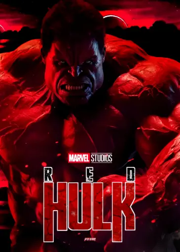 Red Hulk | Metal Poster